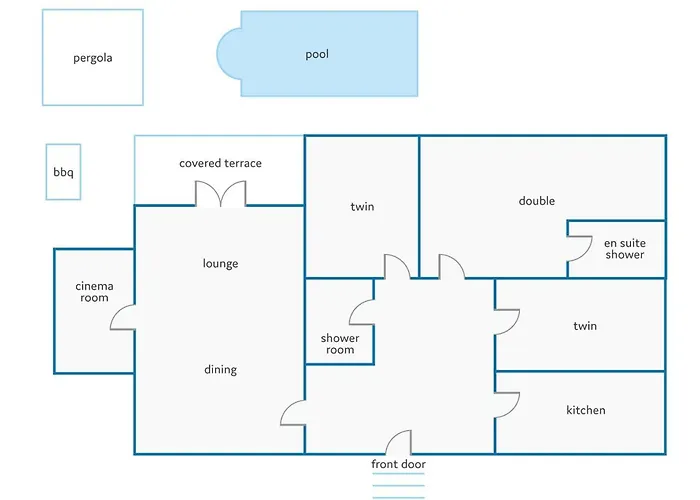 וילה Caleta Olas By *